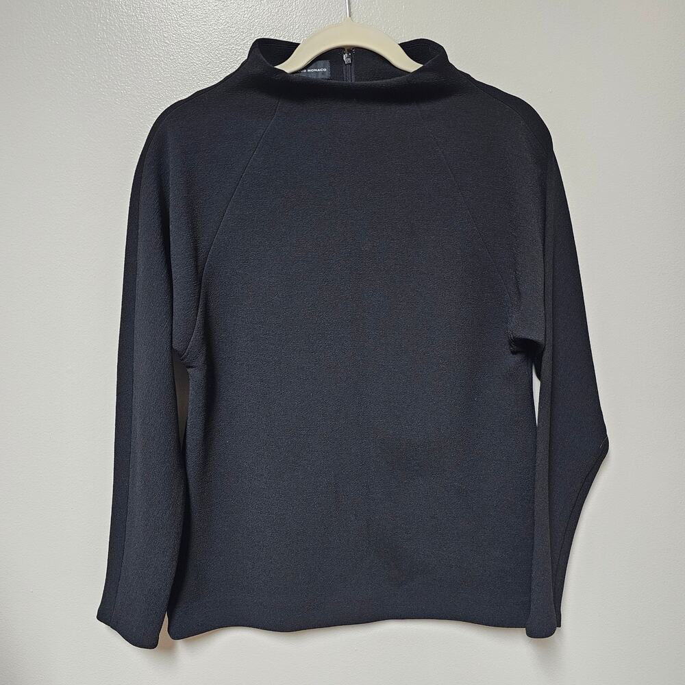 Club Monaco Mock Neck Zip Sleeve Zip Back Sweater Size XS